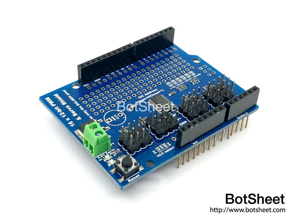 Arduino 16路舵機驅動擴展板 (機械人開發專用)