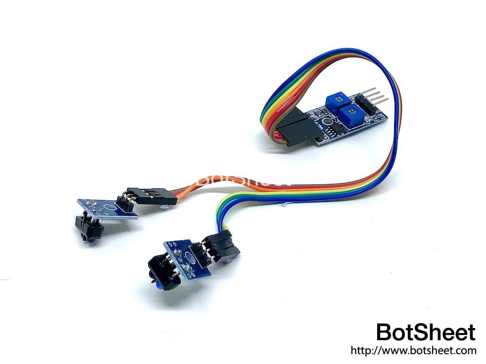 2路紅外線循跡傳感器 TCRT5000