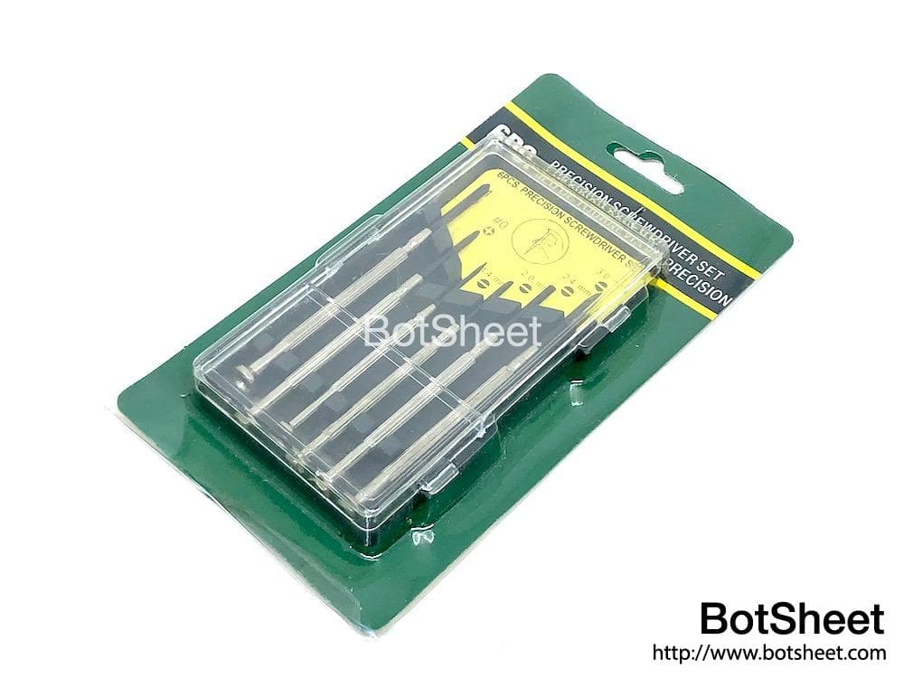 精密螺絲刀套裝 (6件裝)
