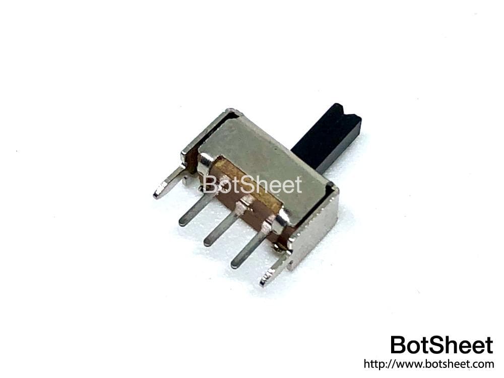 滑動開關 SS12D07 (3腳2檔柄高5mm)